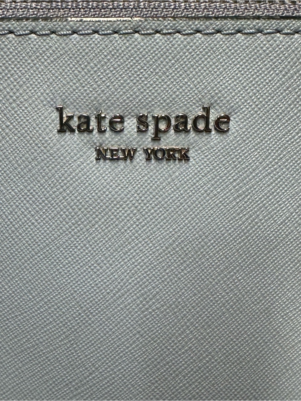 kate spade Light Blue Medium Dome Reiley Bag + KS Dust Bag - Picture 11 of 15